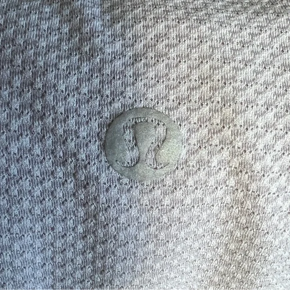 Lululemon Open Up Tie Back Tee Heathered Lavender Grey / Lavender Grey - Picture 7 of 9